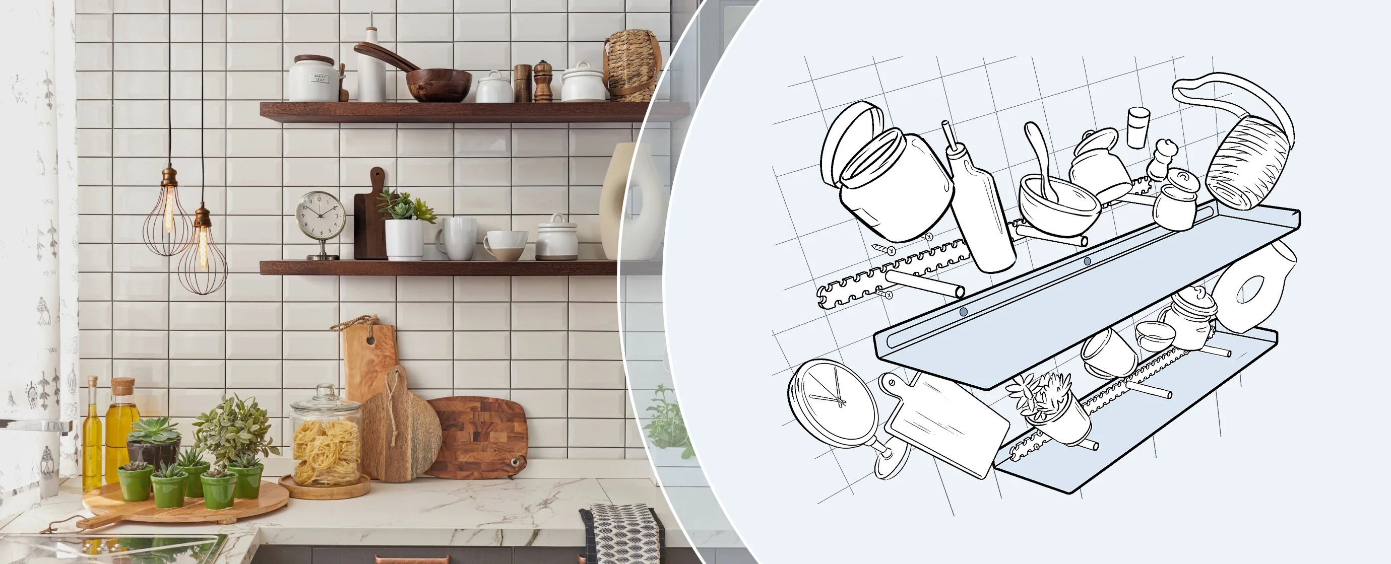 Artisanal Shelving for Modern Living